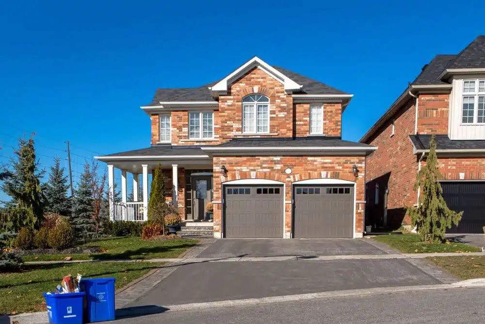gate, garage, garage door, overhead door installed by technician
