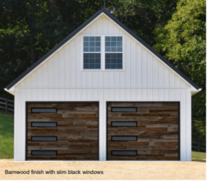 barnwood clopay finish