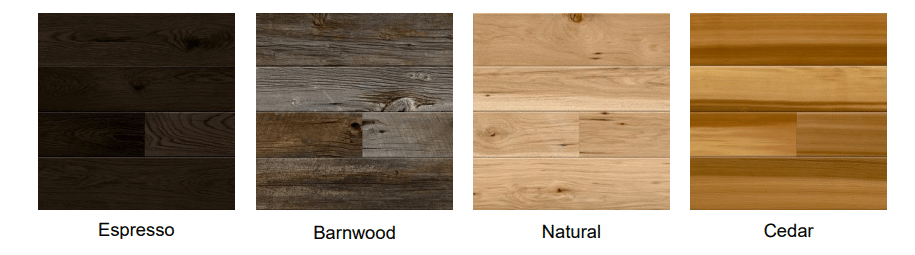 new clopay finishes