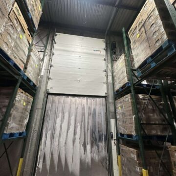 refrigeration door