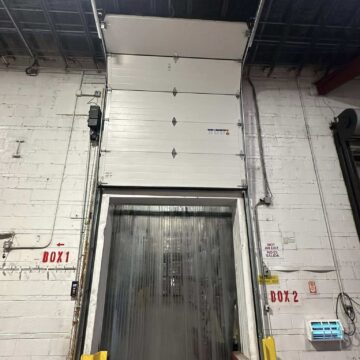 refrigeration door
