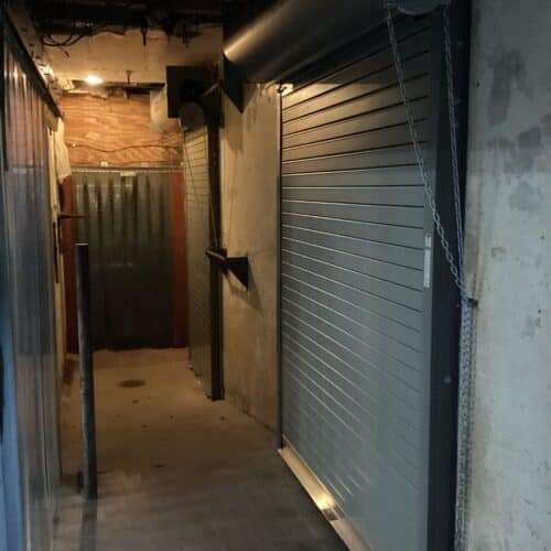 galvanized interior door