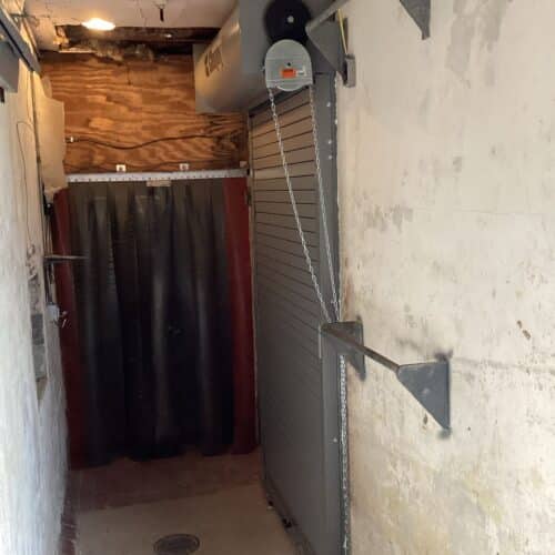 galvanized interior door