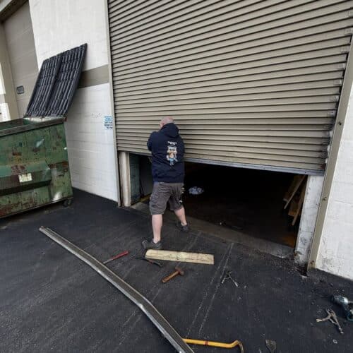 Rolling Steel Garage Door Repair in Garnet Valley