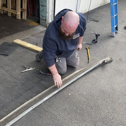 Repairing Slats of Rolling Steel Door in Garnet Valley