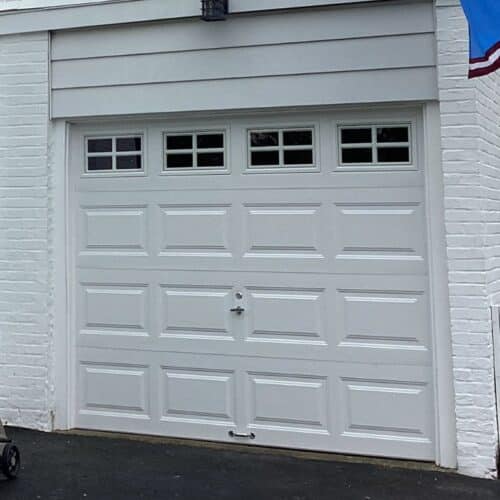 New Steel Door in Colonial White in Springfield